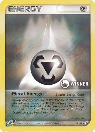 Metal Energy (94/109) (Winner) [EX: Ruby & Sapphire] | Fandemonia Ltd