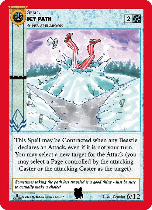 Icy Path [Alpha Iceman Starter Deck] | Fandemonia Ltd