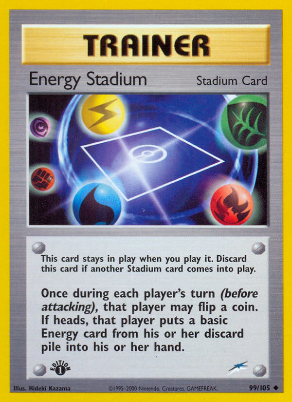 Energy Stadium (99/105) [Neo Destiny 1st Edition] | Fandemonia Ltd
