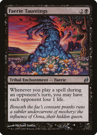 Faerie Tauntings [Lorwyn] | Fandemonia Ltd