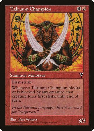 Talruum Champion [Visions] | Fandemonia Ltd