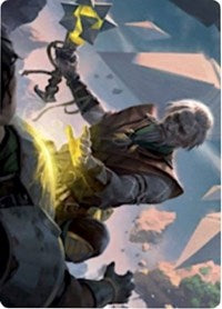 Expedition Healer Art Card [Zendikar Rising Art Series] | Fandemonia Ltd