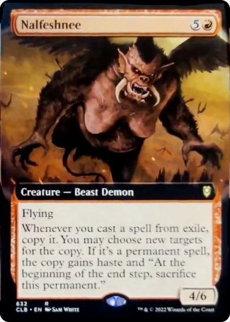Nalfeshnee (Extended Art) [Commander Legends: Battle for Baldur's Gate] | Fandemonia Ltd