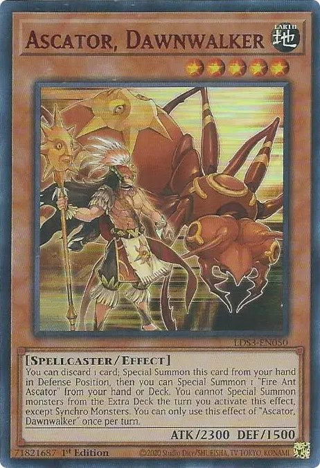 Ascator, Dawnwalker (Red) [LDS3-EN050] Ultra Rare | Fandemonia Ltd