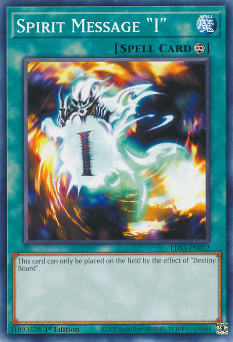Spirit Message I [LDS3-EN012] Common | Fandemonia Ltd