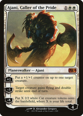 Ajani, Caller of the Pride [Magic 2014] | Fandemonia Ltd