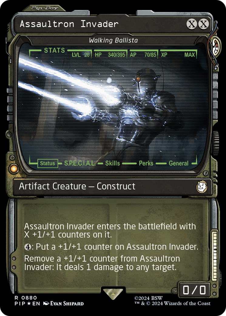 Assaultron Invader - Walking Ballista (Surge Foil) [Fallout] | Fandemonia Ltd