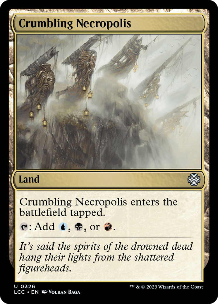 Crumbling Necropolis [The Lost Caverns of Ixalan Commander] | Fandemonia Ltd