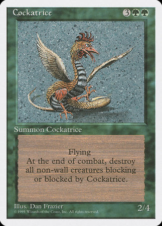 Cockatrice [Fourth Edition] | Fandemonia Ltd