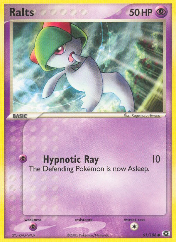 Ralts (61/106) [EX: Emerald] | Fandemonia Ltd