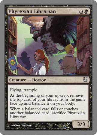 Phyrexian Librarian [Unhinged] | Fandemonia Ltd
