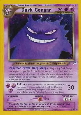 Dark Gengar (6/105) [Neo Destiny Unlimited] | Fandemonia Ltd