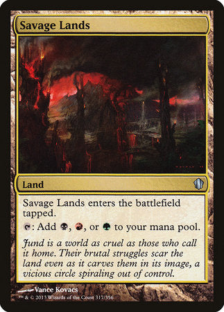 Savage Lands [Commander 2013] | Fandemonia Ltd