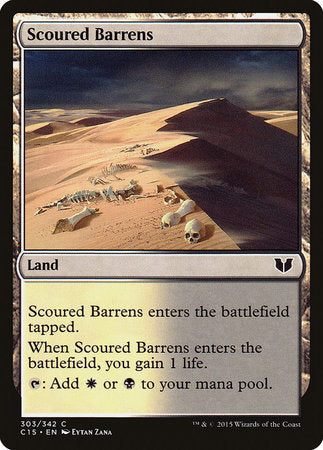 Scoured Barrens [Commander 2015] | Fandemonia Ltd
