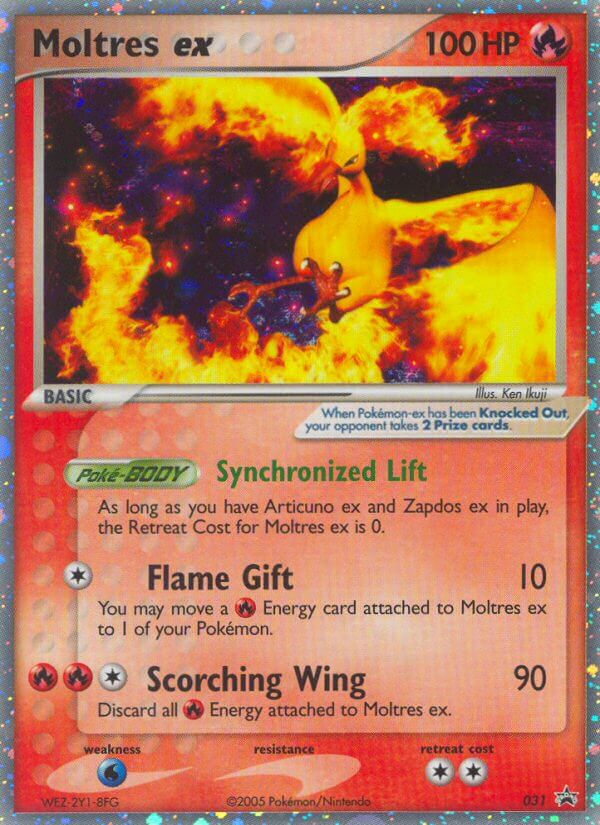 Moltres ex (031) [Nintendo: Black Star Promos] | Fandemonia Ltd