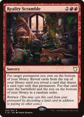 Reality Scramble [Commander 2018] | Fandemonia Ltd