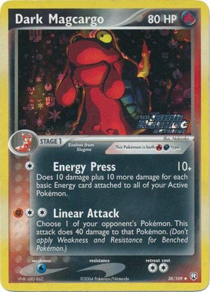 Dark Magcargo (38/109) (Stamped) [EX: Team Rocket Returns] | Fandemonia Ltd