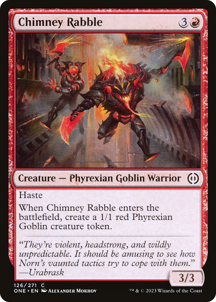 Chimney Rabble [Phyrexia: All Will Be One] | Fandemonia Ltd