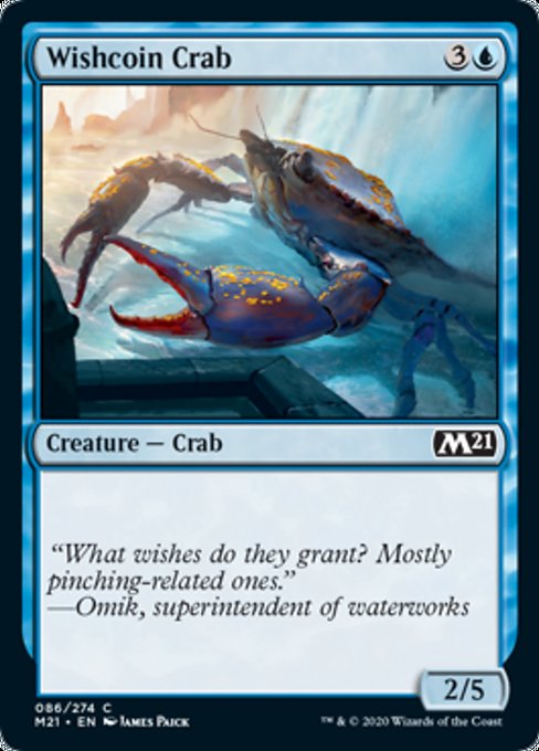 Wishcoin Crab [Core Set 2021] | Fandemonia Ltd