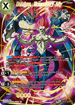 Demigra, Momentary Ally (Special Rare) [BT13-123] | Fandemonia Ltd