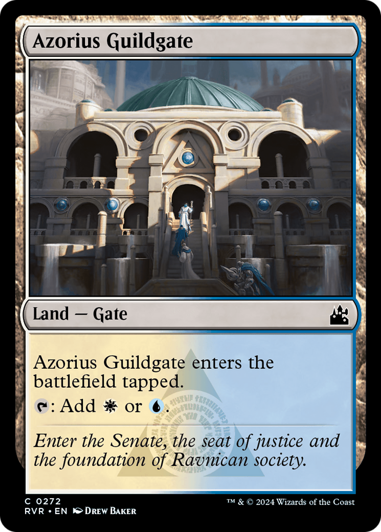 Azorius Guildgate [Ravnica Remastered] | Fandemonia Ltd