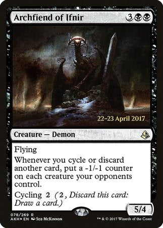 Archfiend of Ifnir [Amonkhet Promos] | Fandemonia Ltd