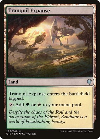 Tranquil Expanse [Commander 2017] | Fandemonia Ltd