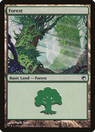 Forest (246) [Scars of Mirrodin] | Fandemonia Ltd