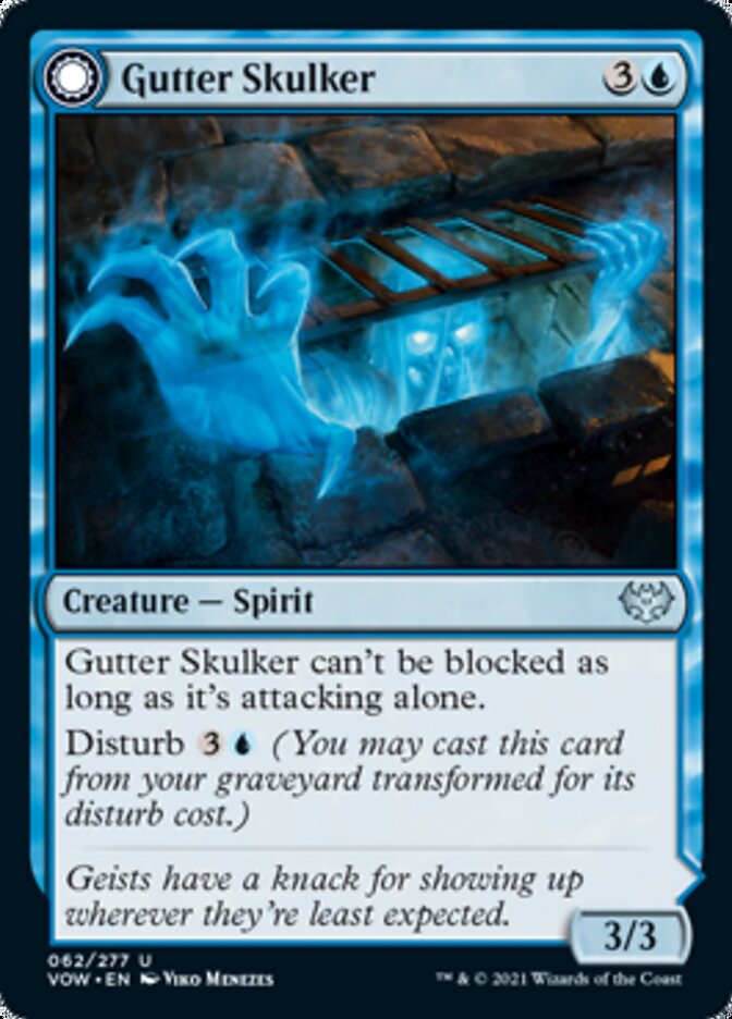 Gutter Skulker // Gutter Shortcut [Innistrad: Crimson Vow] | Fandemonia Ltd