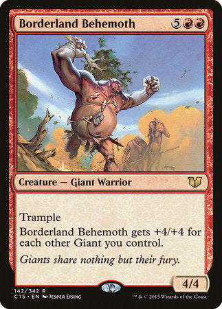 Borderland Behemoth [Commander 2015] | Fandemonia Ltd