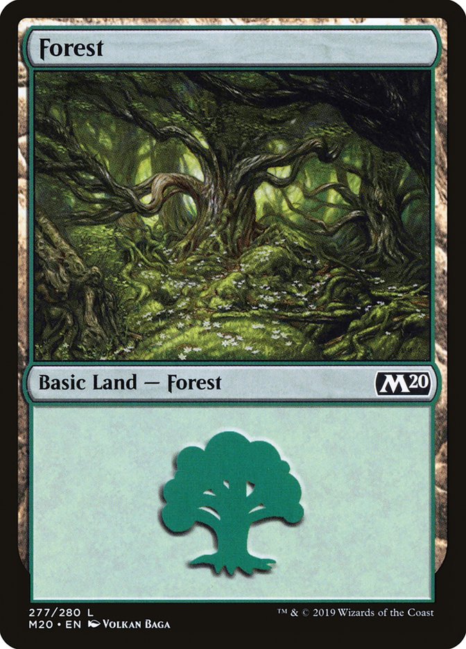 Forest (#277) [Core Set 2020] | Fandemonia Ltd