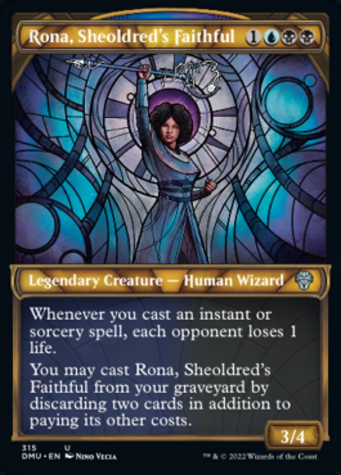 Rona, Sheoldred's Faithful (Showcase) [Dominaria United] | Fandemonia Ltd