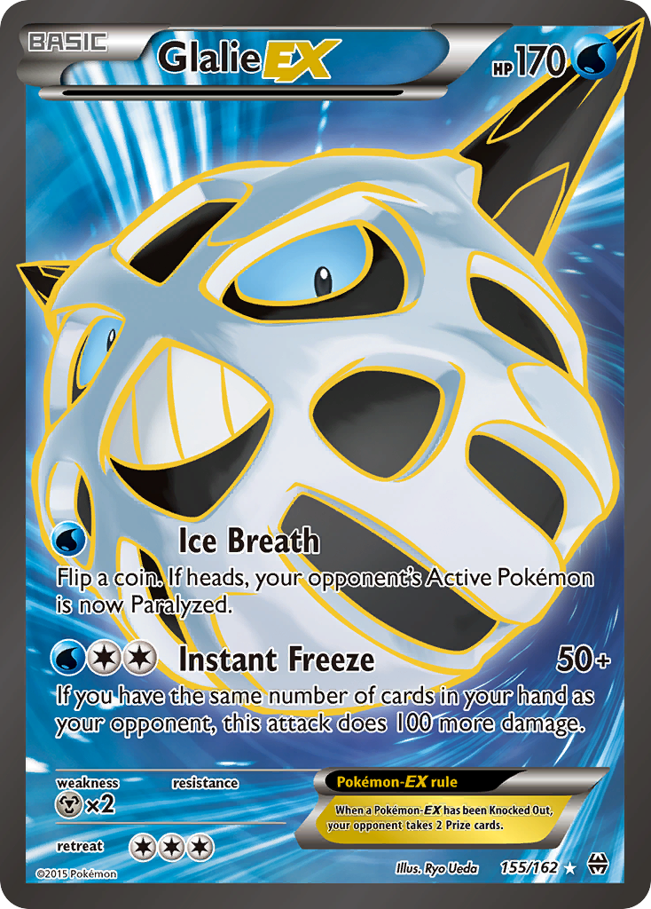 Glalie EX (155/162) [XY: BREAKthrough] | Fandemonia Ltd