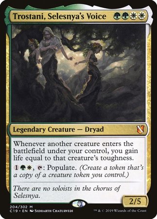 Trostani, Selesnya's Voice [Commander 2019] | Fandemonia Ltd