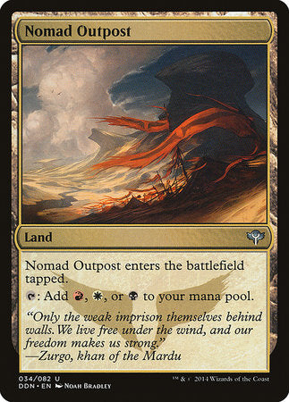 Nomad Outpost [Duel Decks: Speed vs. Cunning] | Fandemonia Ltd