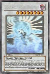 Black-Winged Dragon [TSHD-EN040] Ghost Rare | Fandemonia Ltd