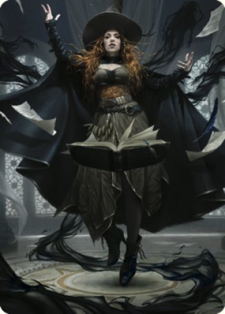 Tasha, the Witch Queen Art Card (41) [Commander Legends: Battle for Baldur's Gate Art Series] | Fandemonia Ltd