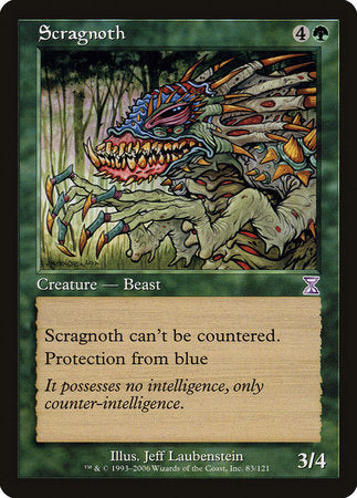 Scragnoth [Time Spiral Timeshifted] | Fandemonia Ltd