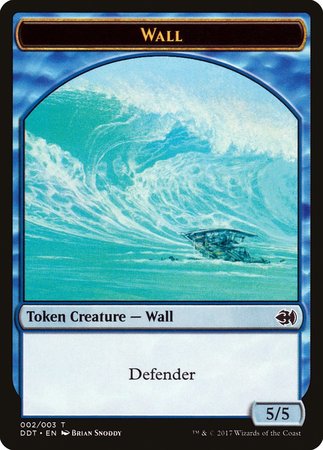 Wall Token [Duel Decks: Merfolk vs. Goblins Tokens] | Fandemonia Ltd