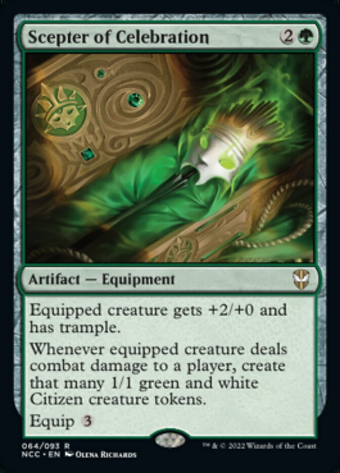 Scepter of Celebration [Streets of New Capenna Commander] | Fandemonia Ltd
