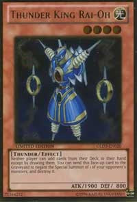 Thunder King Rai-Oh [GLD3-EN020] Gold Rare | Fandemonia Ltd