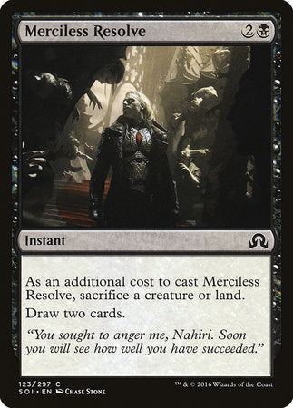 Merciless Resolve [Shadows over Innistrad] | Fandemonia Ltd