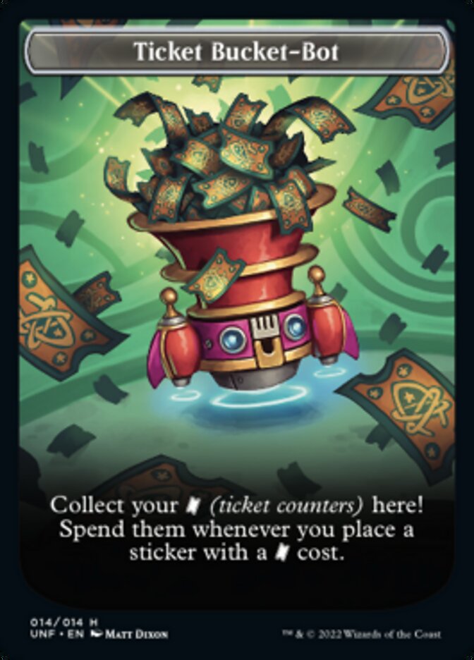Ticket Bucket-Bot Token [Unfinity Tokens] | Fandemonia Ltd