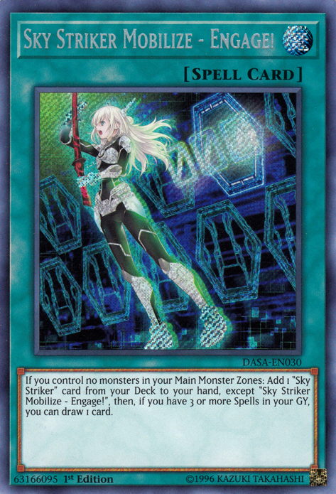 Sky Striker Mobilize - Engage! [DASA-EN030] Secret Rare | Fandemonia Ltd