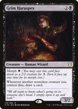 Grim Haruspex [Commander 2019] | Fandemonia Ltd