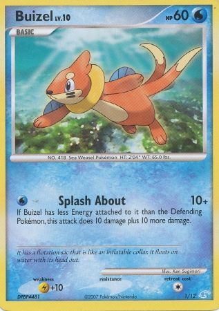 Buizel (1/12) [Diamond & Pearl: Trainer Kit - Manaphy] | Fandemonia Ltd