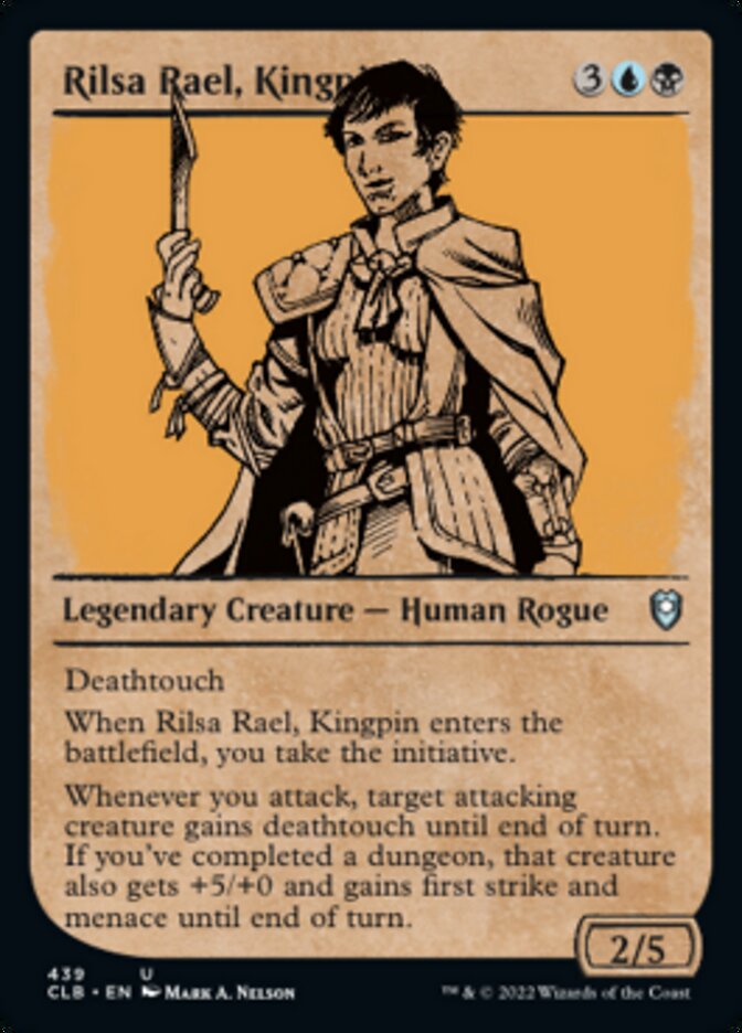 Rilsa Rael, Kingpin (Showcase) [Commander Legends: Battle for Baldur's Gate] | Fandemonia Ltd