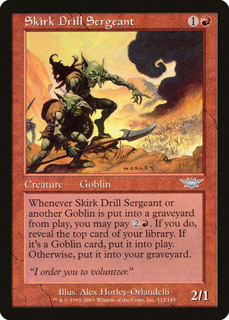 Skirk Drill Sergeant [Legions] | Fandemonia Ltd