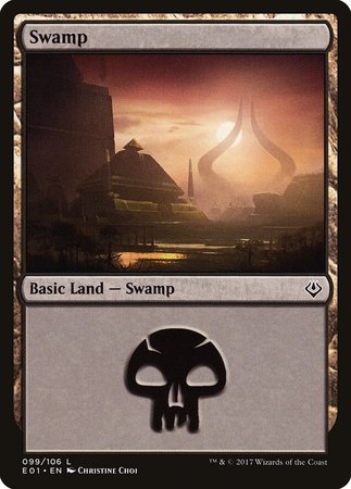 Swamp (99) [Archenemy: Nicol Bolas] | Fandemonia Ltd