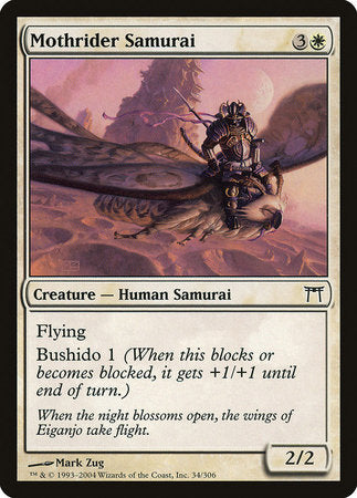Mothrider Samurai [Champions of Kamigawa] | Fandemonia Ltd